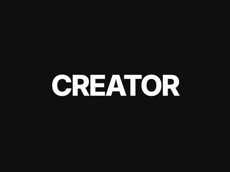 Превью Creator Portfolio